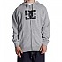 [해외]DC슈즈 Star 풀지퍼 스웨트셔츠 139637398 Heather Grey