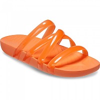 [해외]크록스 Splash Glossy Strappy 샌들 139562816 Persimmon