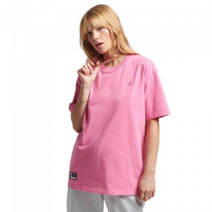 [해외]슈퍼드라이 Code Essential 반팔 티셔츠 139898526 Marne Pink
