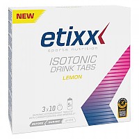[해외]ETIXX 가루 Isotonic Effervescent Tablet 3X15 Lemon 7139122563 Multicolor