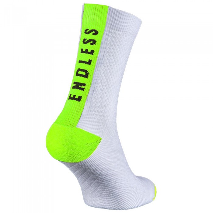 [해외]ENDLESS SOX Half Socks 7139754978 White Green