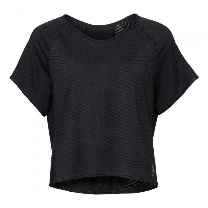 [해외]오들로 Alma Natural Short Sleeve T-Shirt 7139921779 Black / ZHD Aop