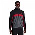 [해외]언더아머 GOLF Storm Midlayer 풀지퍼 스웨트셔츠 7139884575 Black / Pitch Gray / Radio Red