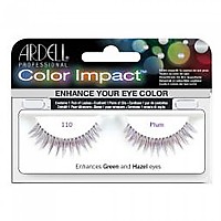 [해외]ARDELL Color Impact 110 Plum False eyelashes 139342879