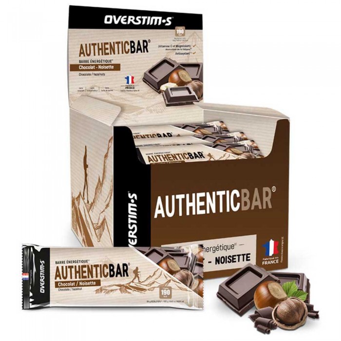 [해외]OVERSTIMS 그리고 땅콩 에너지바 상자 Authentic 65g Chocolate 32 단위 14138761119 Brown / Grey