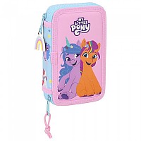 [해외]SAFTA 이중으로 채워진 My Little Pony ´´Wild & Free´´ 28 조각 연필 사례 14139812608 Multicolor