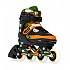 [해외]SFR SKATES 인라인 스케이트 Pixel Adjustable 14139346307 Green / Orange
