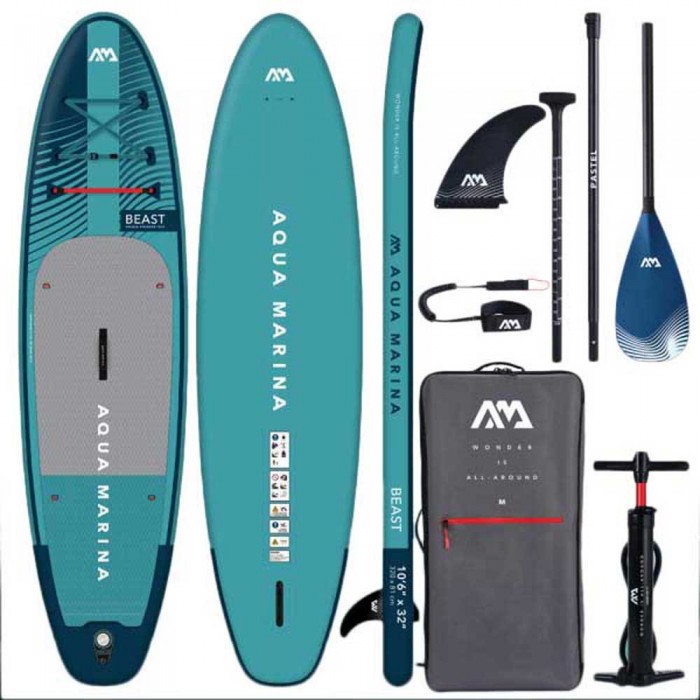 [해외]AQUA MARINA 패들 서핑 세트 Beast 10´6´´ 14139824611 Aqua Splash