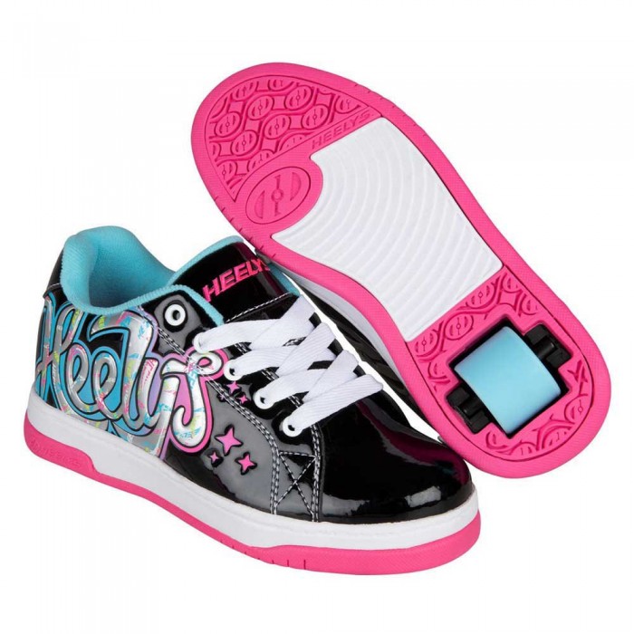 [해외]Heelys Split 운동화 14139909837 Black / Neon Pink / Multi