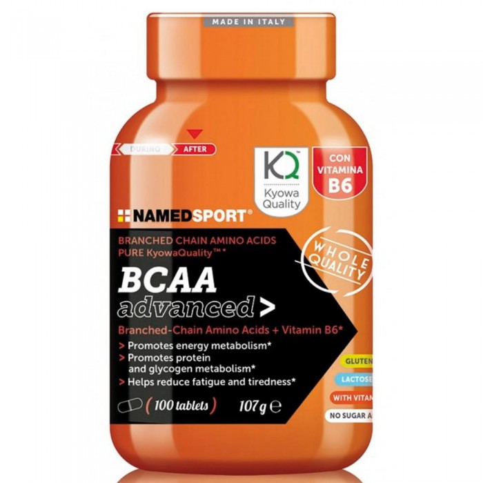 [해외]NAMED SPORT BCAA Advanced 100 단위 중립적 맛 정제 1137002528 Multicolor