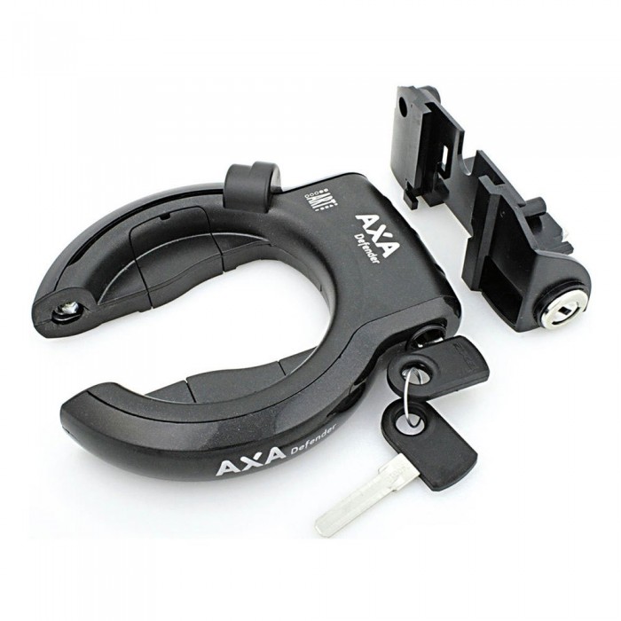 [해외]AXA Defender Battery Bosch 2 프레임 잠금 1139851125 Black
