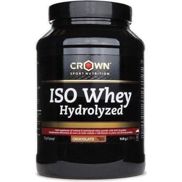[해외]CROWN SPORT NUTRITION 가루 Iso 프로tein Whey Hydrolyzed Optipep 918g 초콜릿 1139621744 Clear