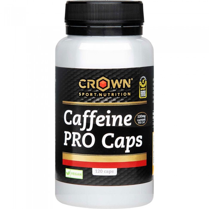 [해외]CROWN SPORT NUTRITION 모자 Caffeine PRO 120 단위 1139775813 Black