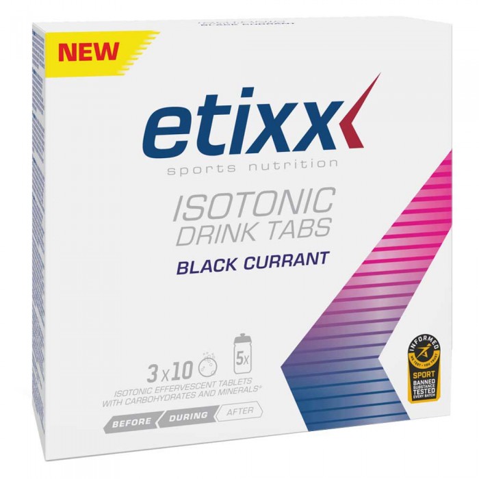 [해외]ETIXX 가루 Isotonic Efervescent Tablet 3X10 Black Currant 12139122562 Multicolor