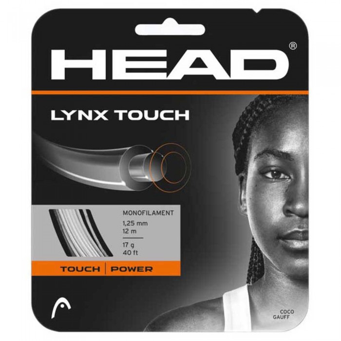 [해외]헤드 RACKET Lynx Touch Tennis Single String 12 m 12138534383 Transparent Bla