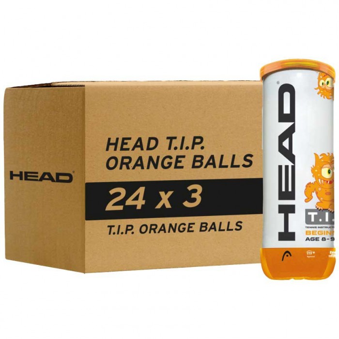 [해외]헤드 RACKET TIP Tennis Balls Box 12139672516 Orange