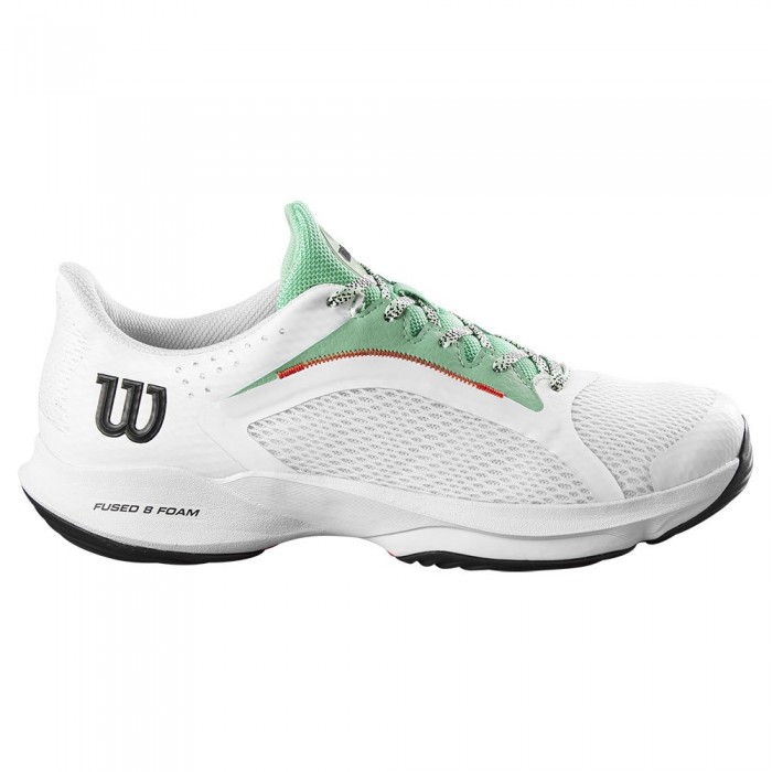 [해외]윌슨 Hurakn 2.0 Padel Shoes 12139879304 White / Biscay Green / Black