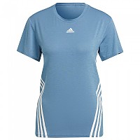 [해외]아디다스 Icons 3 Stripes 반팔 티셔츠 12138426816 Altered Blue / White