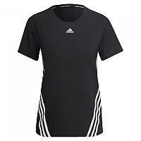 [해외]아디다스 Icons 3 Stripes 반팔 티셔츠 12138426817 Black / White