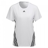 [해외]아디다스 Icons 3 Stripes 반팔 티셔츠 12138426821 White / Black