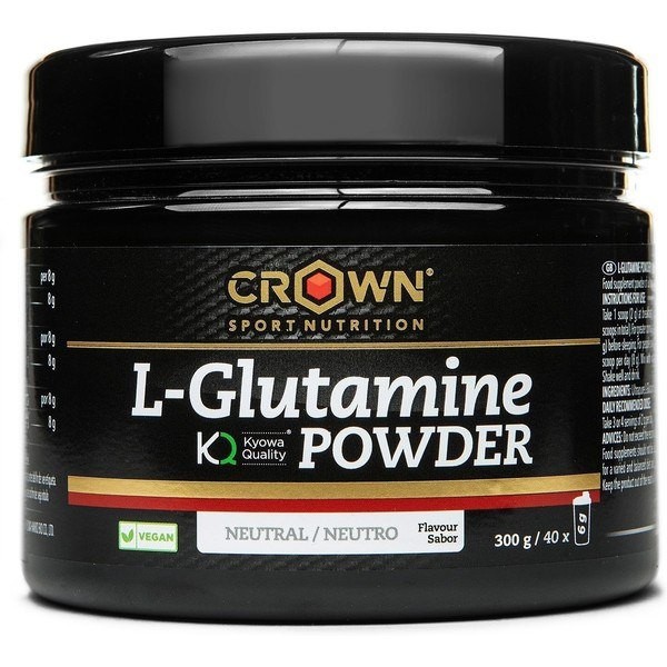 [해외]CROWN SPORT NUTRITION 가루 L-글루타민 쿄와 240g 4139621698 Clear