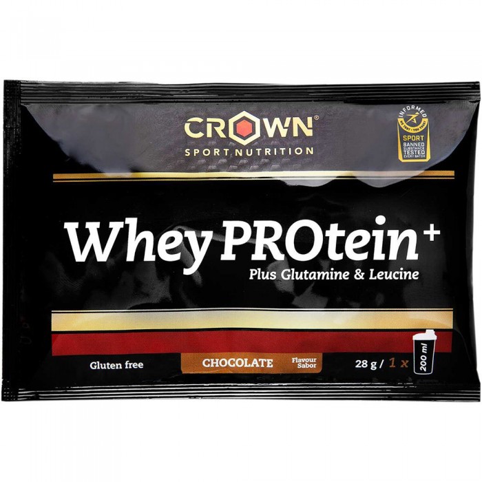 [해외]CROWN SPORT NUTRITION 단일 용량 향낭 Whey PROtein+ Chocolate 28g 4139775878 Black