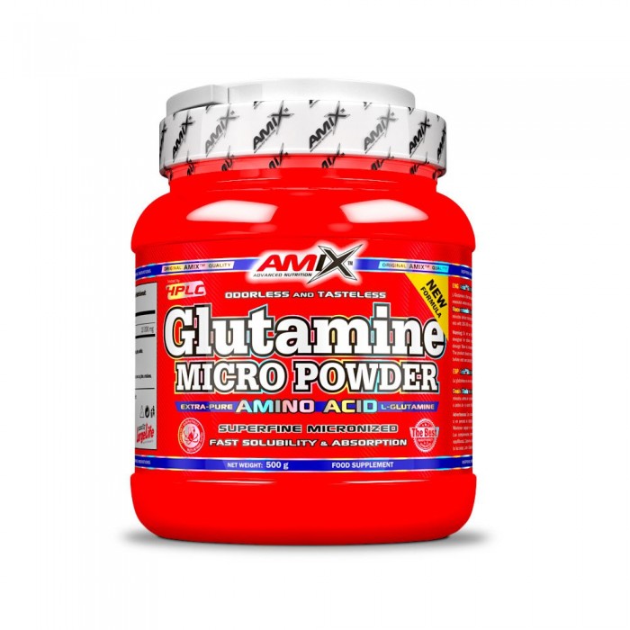 [해외]AMIX Glutamine 550g Neutral Flavour 6137520399 Red