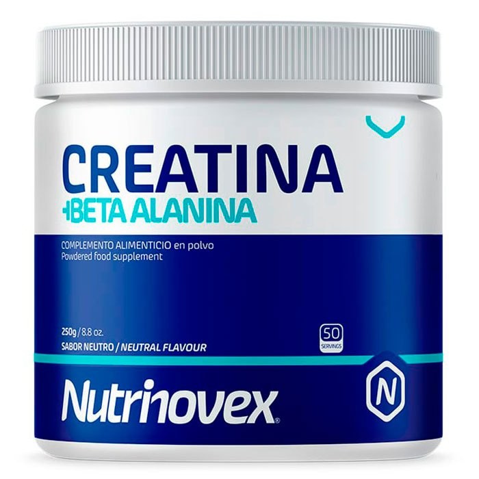 [해외]NUTRINOVEX 중성 맛 분말 Creatina + Beta Alanina 250g 6138439435