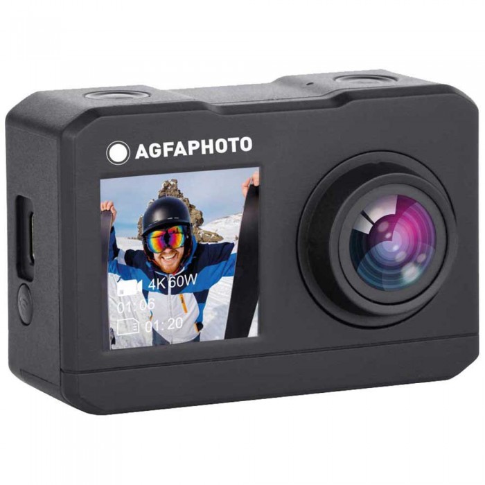 [해외]AGFA 액션 카메라 AC7000BK 10138755153 Black
