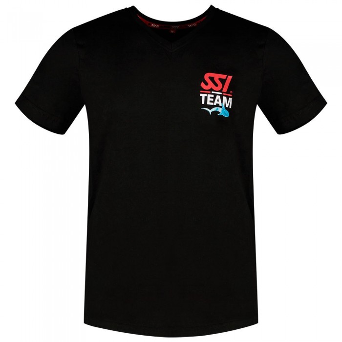 [해외]SSI T-V 넥 Waves 반팔 티셔츠 10139547427 Black