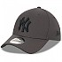 [해외]뉴에라 New York Yankees MLB 9Forty Diamond Adjustable 모자 137515268 Dark Grey