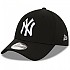 [해외]뉴에라 New York Yankees MLB 9Forty Diamond Adjustable 모자 137515269 Black