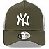 [해외]뉴에라 캡 New York Yankees MLB E 프레임 Trucker League Essential 137515280 Green Med
