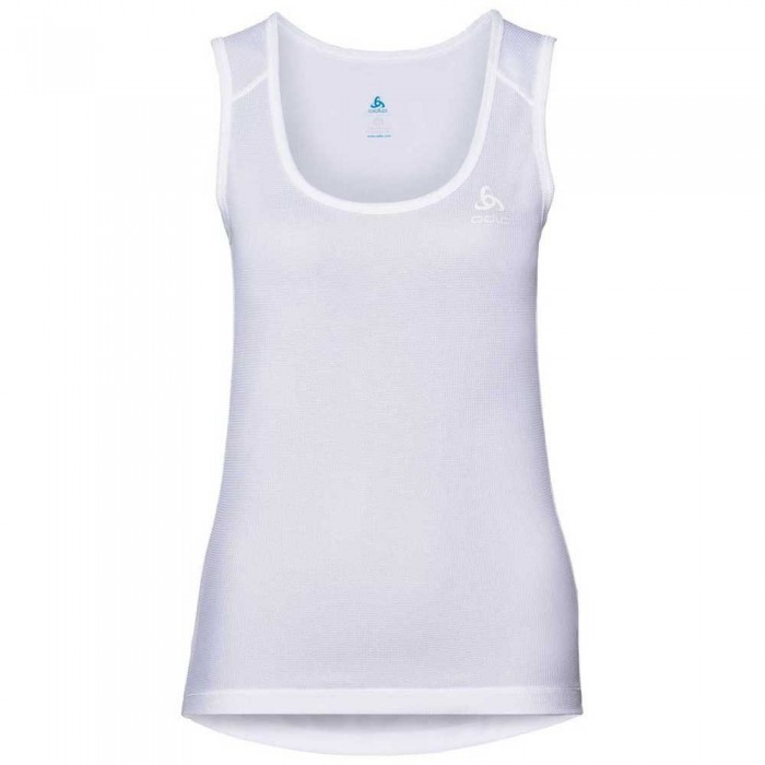 [해외]오들로 Active Cubic L Sleeveless T-Shirt 7137489337 White / Snow White