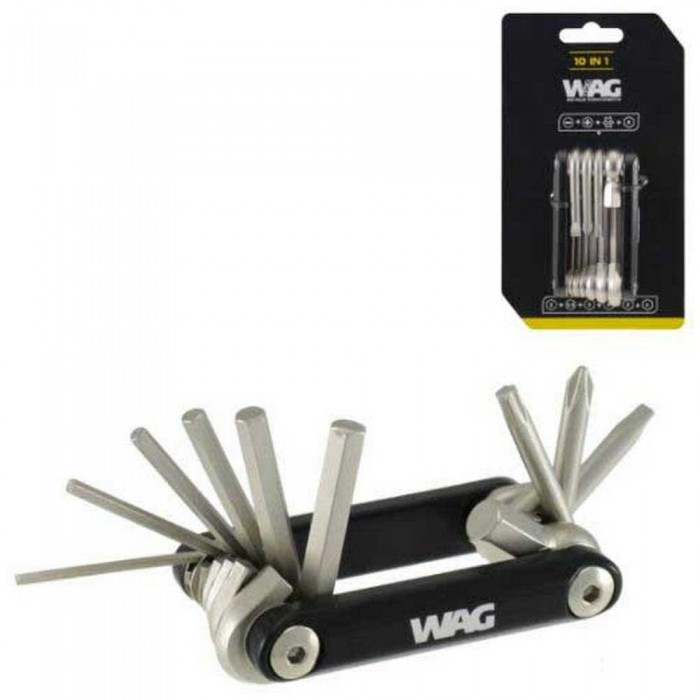 [해외]WAG 다목적 도구 Compact-11 10 1139549065 Black / Silver