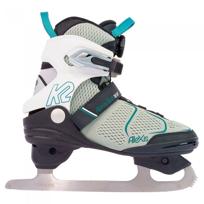 [해외]K2 ICE SKATES 여자 아이스 스케이트 Alexis Ice BOA FB 14139061621 Gray / Blue