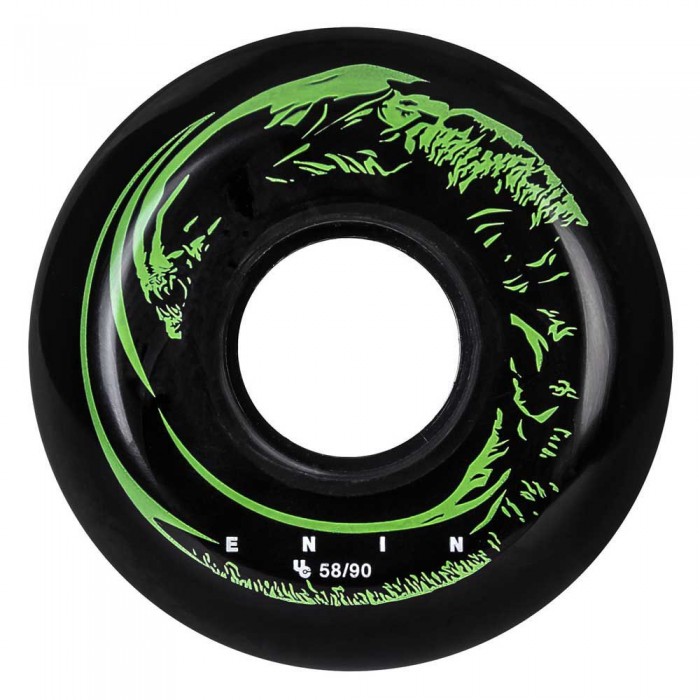 [해외]UNDERCOVER WHEELS 스케이트 바퀴 Eugen Enin 90A 4 단위 14139284735 Black / Green