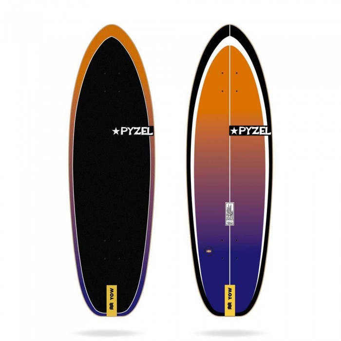 [해외]YOW 서프스케이트 데크 Shadow Pyzel X 33.5´´ 14139737357 Black / Orange / Blue / White