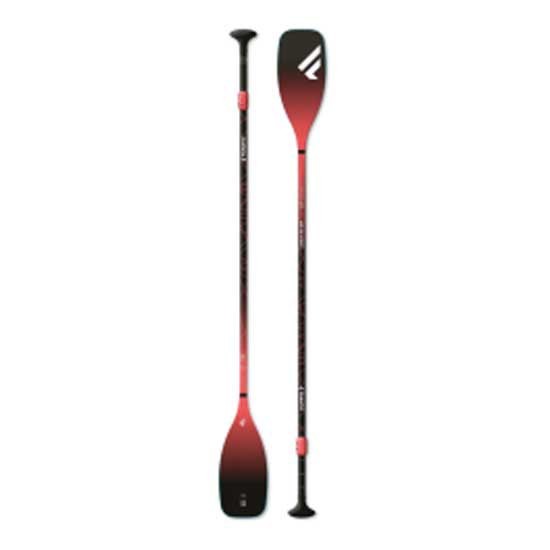 [해외]FANATIC Carbon 80 Slim Adjustable 7.3´´ Paddle Surf Paddles 14139311793 Black / Red