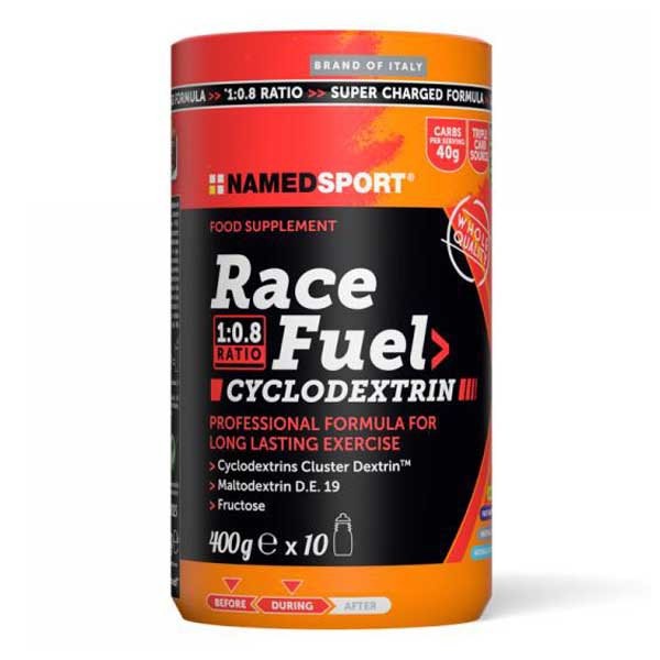 [해외]NAMED SPORT 이온 음료 분말 Race Fuel Cyclodextrin 400g 4139781123 Orange