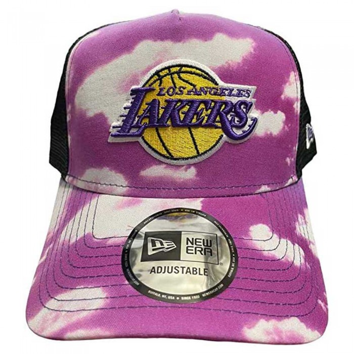 [해외]뉴에라 60362727 Cloud Los Angeles Lakers Trucker Cap Purple