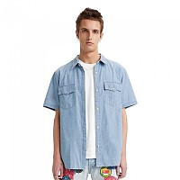 [해외]리바이스 ? Relaxed Fit Western 반팔 티셔츠 139888690 New Hyde Chambray