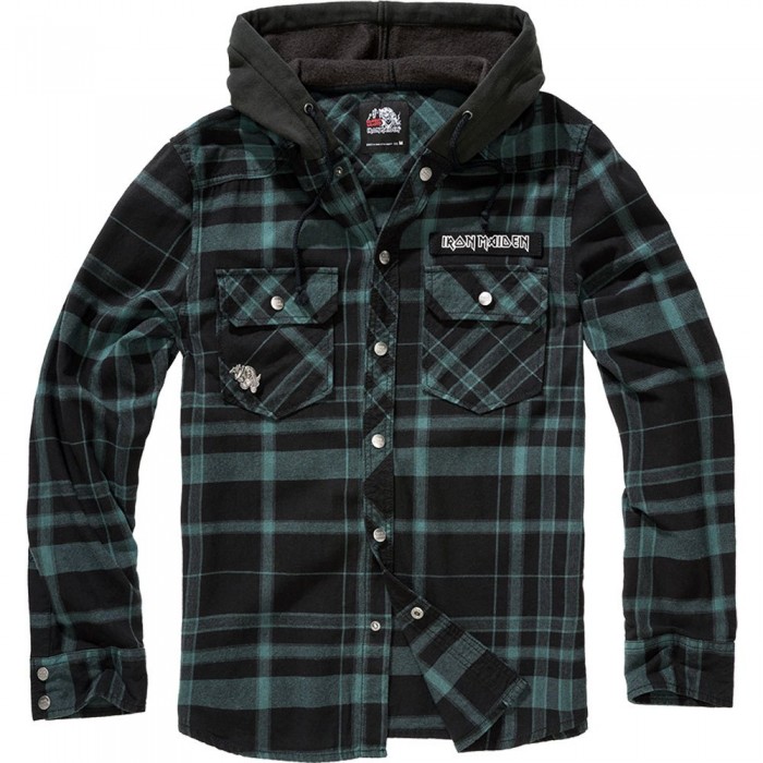 [해외]BRANDIT Iron Maiden Eddy 후드티 139930812 Black / Green