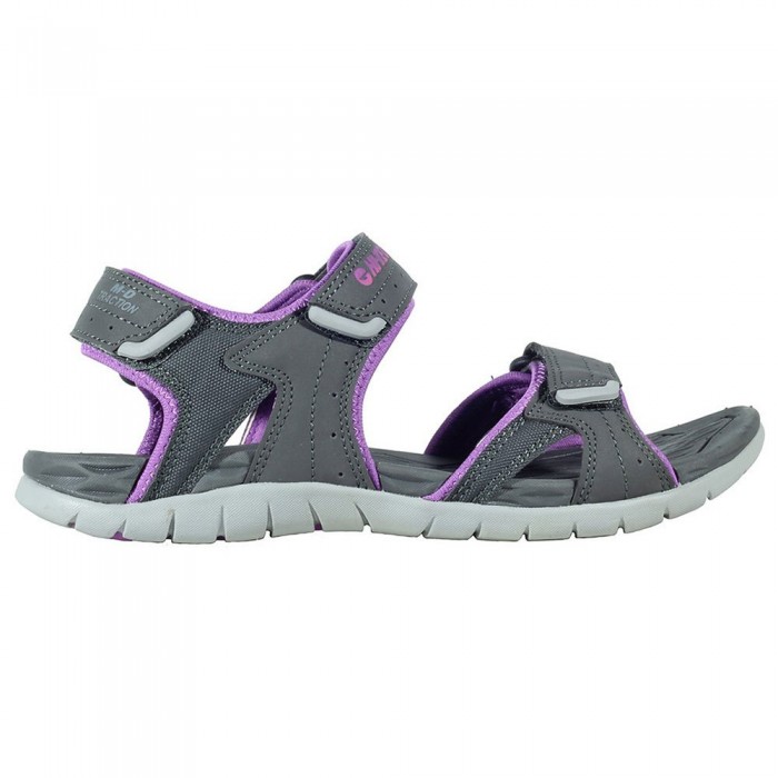 [해외]HI-TEC Kuriles Sandals 6139973884 Charcoal / Purple
