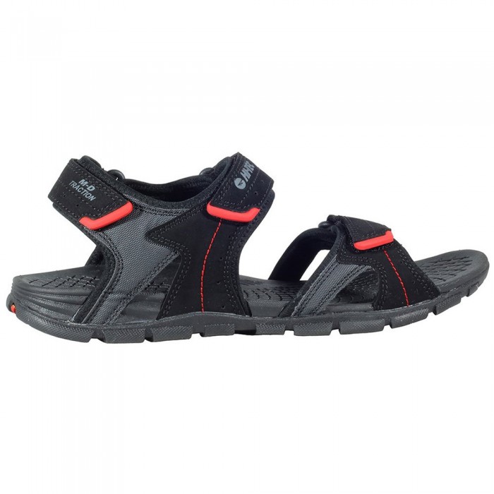 [해외]HI-TEC Kuriles Sandals 6139973883 Black / Charcoal / Molten Lava
