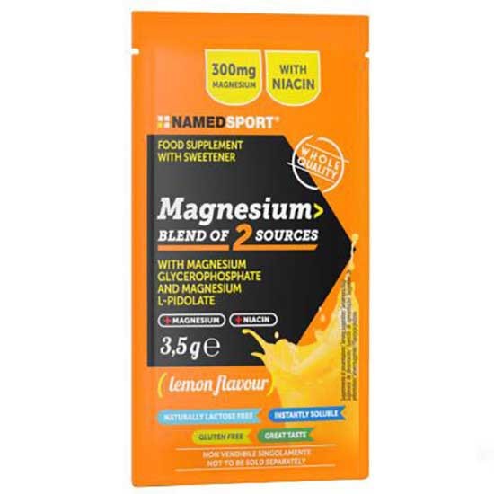 [해외]NAMED SPORT Magnesium Blend 2 Sources 3.5g 20 Units Sachets Box 14139931132 Orange