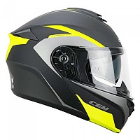 [해외]CGM 모듈러 헬멧 568G Ber Dresda 9139837163 Matt Graphite / Fluo Yellow