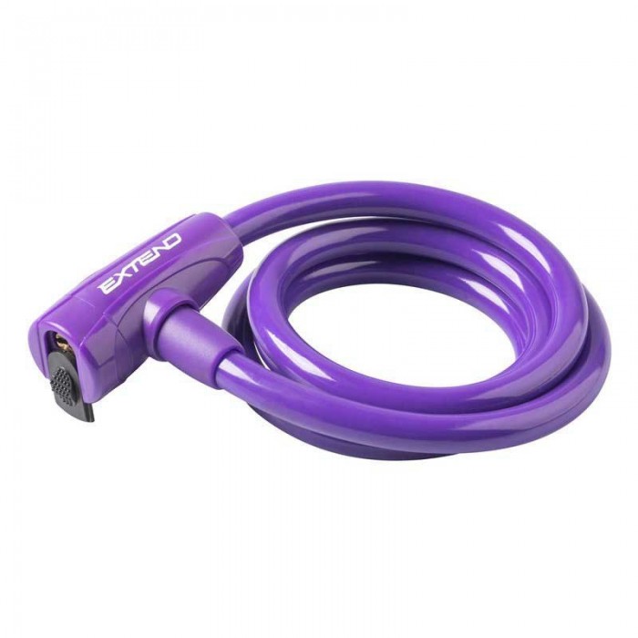 [해외]EXTEND Companion 케이블 잠금 장치 1139913050 Purple