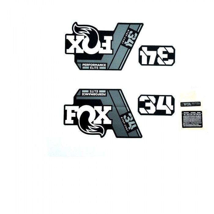 [해외]FOX 스티커 34 SC P-SE 2022 1139752947 Grey