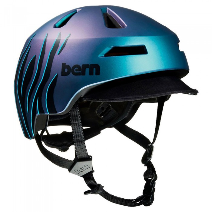 [해외]BERN 어반 헬멧 Nino 2.0 1139862756 Matt Purple Tiger